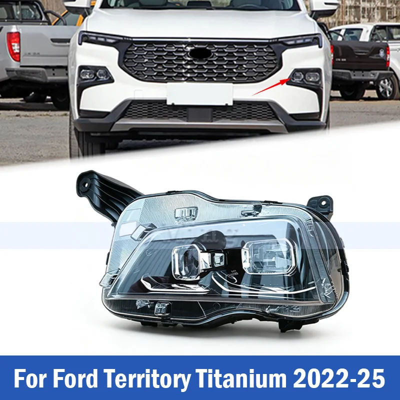 Front Combined Headlight For Ford Territory Titanium 2022-2025 Front Bumper Headlight Head Lamp