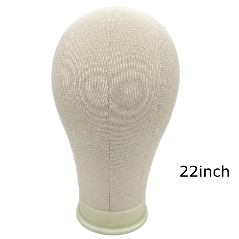 Canvas Block Head with 10 gift tools Training Mannequin Tripod Head Display Styling Mannequin Manikin Head