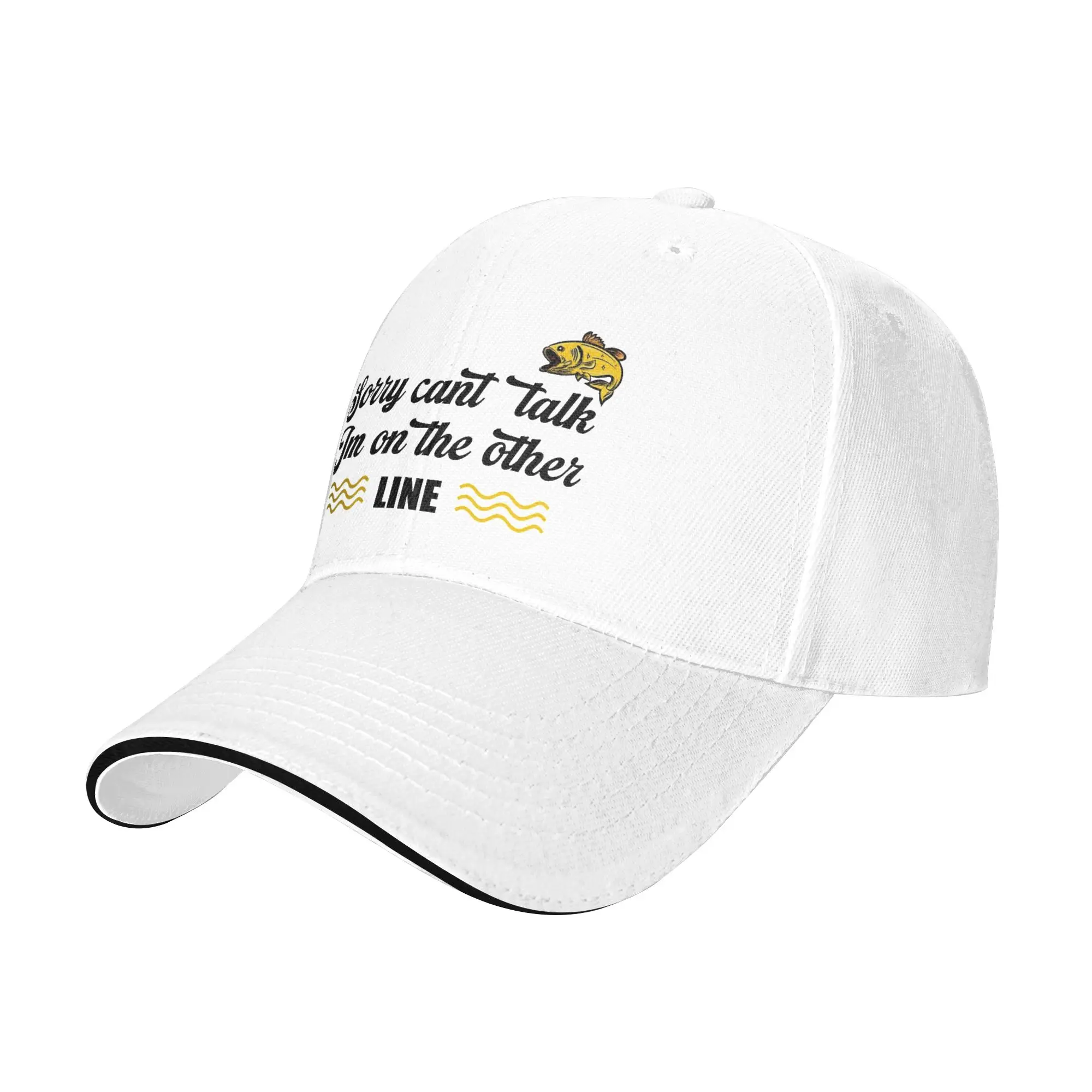 Classic  Sorry Can't Talk I'm On My Other Line Golf Hat Unisex Trucker Hat  Formal Workouts Adjustable Sun Hats