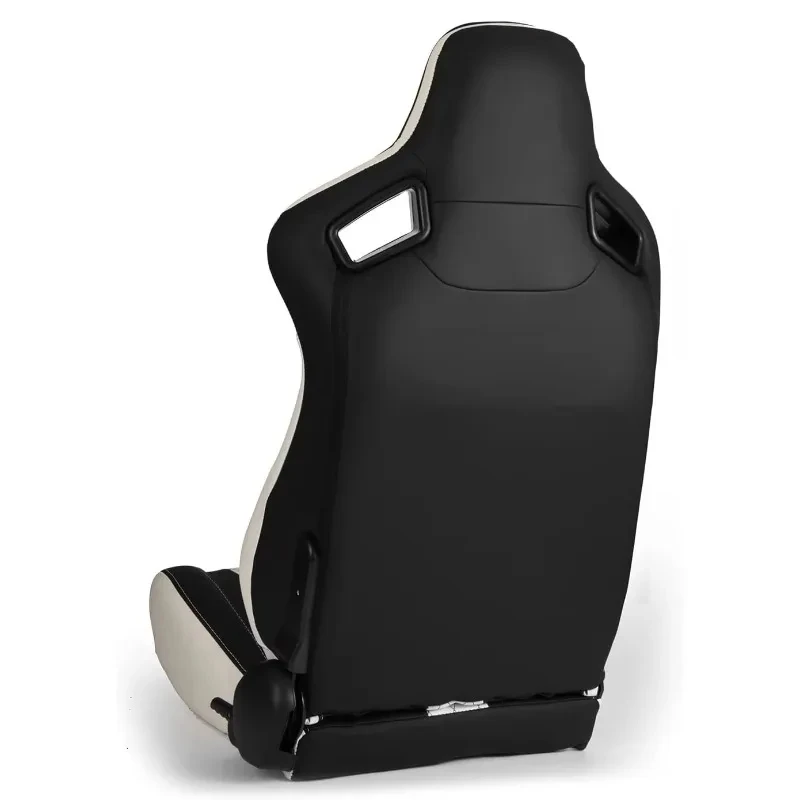 High Quality 1094 Universal Leather Simulator Adjustable Vehicle Bucket Seats Sim Car Racing Seats Auto Interior Parts