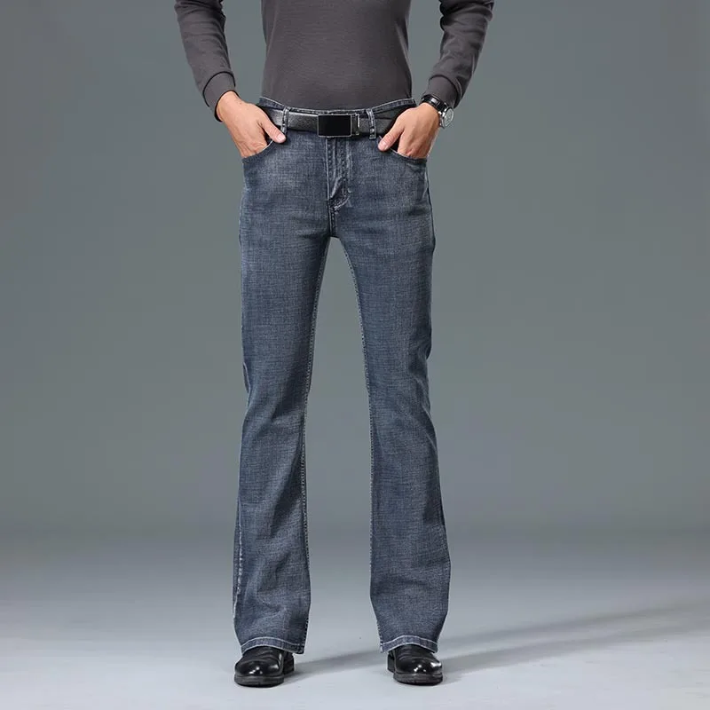 

Bootcut Vintage Flared Pants Denim Mens Jeans Boot Cut Designer Trousers Fashion Flared Jeans Men