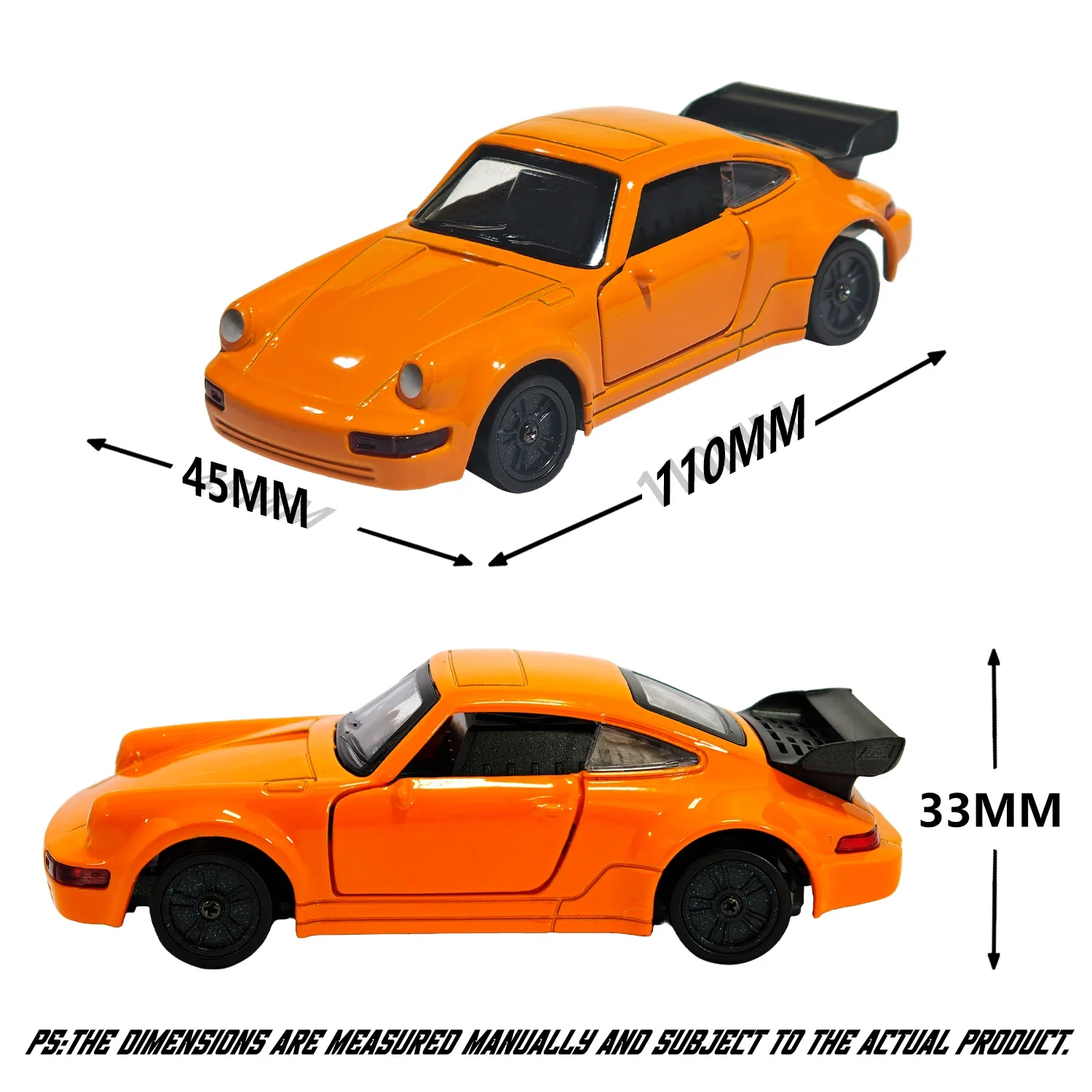 High Speed 1/43 Remote Control Drift Car 911 Alloy 4WD Gyroscope Version with Cool Lights Stickers Desktop Mini Racing Car Toy