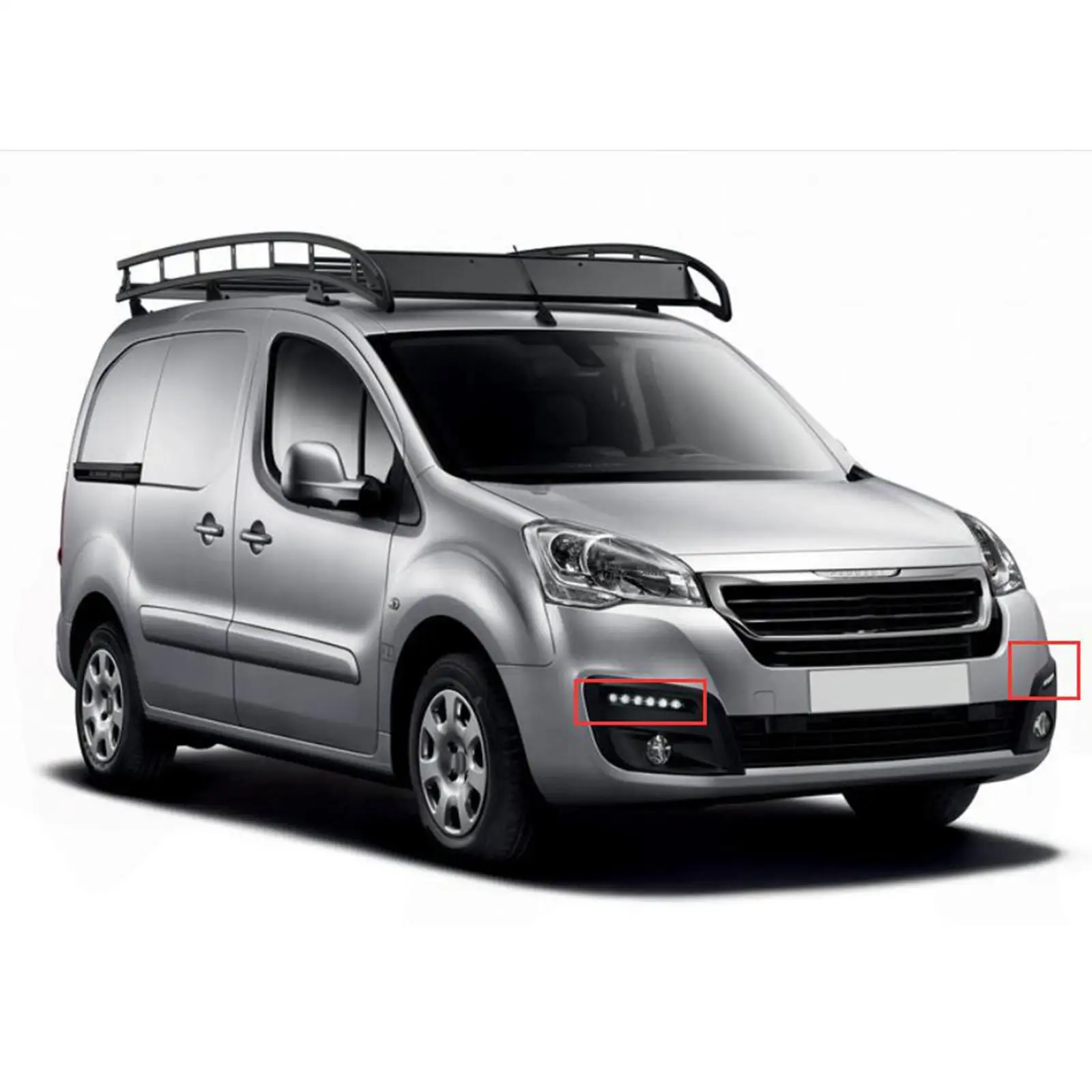 

LED Drl Daytime Running Lights Fog Lamp Waterproof Easy Installation Automobile 9802795580 for CitroëN C3 MK2 MK3 2009-2020