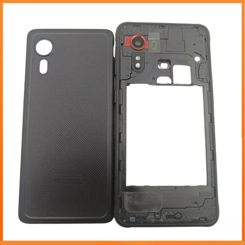 

Housing For Samsung Galaxy Xcover 5 G525 G525F Middle Frame Plate+Battery Cover Back Case Repair Parts Cover