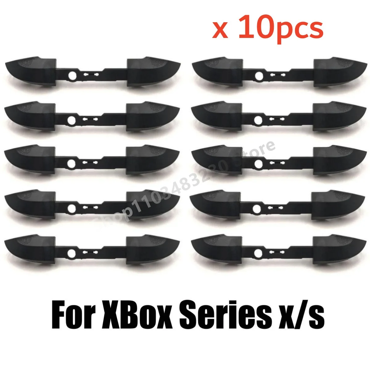 10Pcs For Xbox Series X S RB LB Trigger Button Keys Gamepad Controller LR Bumper Keypad Replacement Accessories