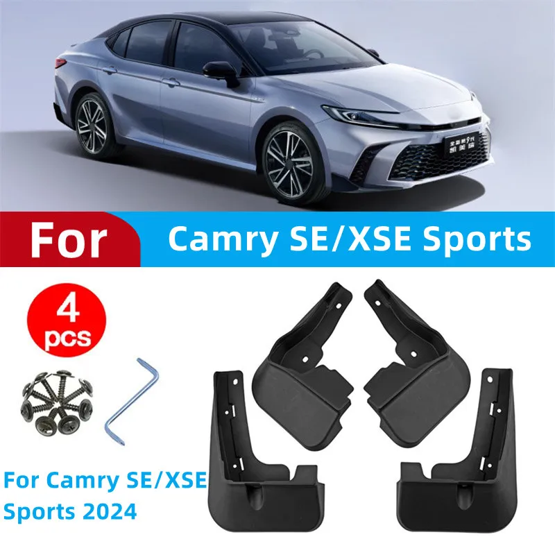 

Брызговики для Camry SE/XSE Sports 2024, 4 шт., брызговики для задних колес, аксессуары для модификации автомобиля, брызговики, брызговики