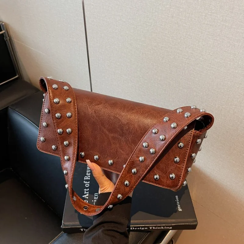 

Женская элегантная кожаная сумка через плечо, сумка-мессенджер, роскошный бренд для женщин