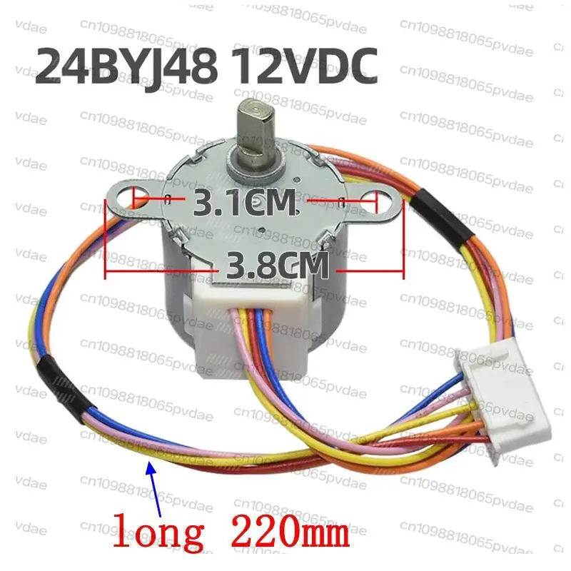 Air conditioner Synchronous Step Swing Motor Parts 24BYJ48 DC12V air conditioning machine swing synchronous motor accessories