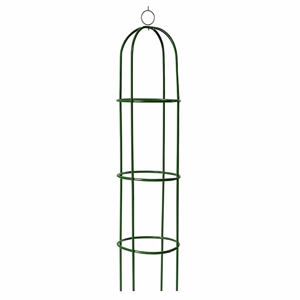 

Adjustable Height Garden Trellis High-quality Metal DIY Climbing Vines Stand Stable Construction Round Plant Support Frame