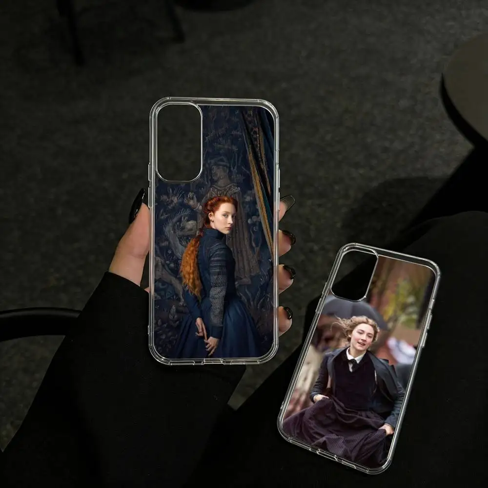 

S-Saoirse R-Ronan phone Case For Samsung S25,24,21,22,23,30,Ultra,20,Plus,Fe,Lite,Note Transparent Cover
