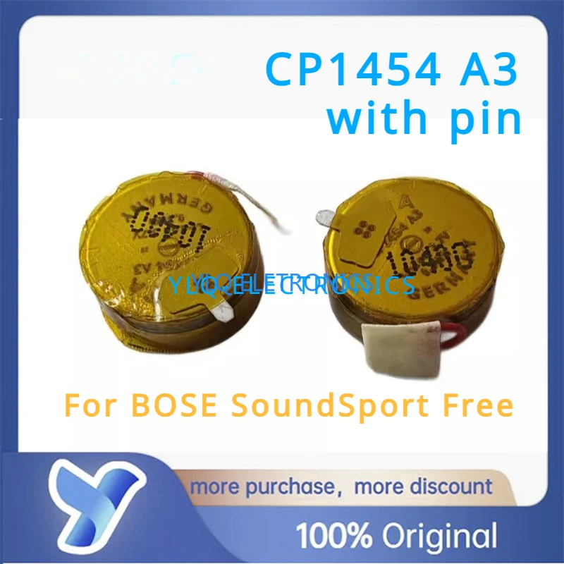 CP1454 A3 1454 A3 Capacitor Battery for BOSE SoundSport Free Earphone,GALAXY Buds PLUS Earphone,Gear IconX 2018 Earphone