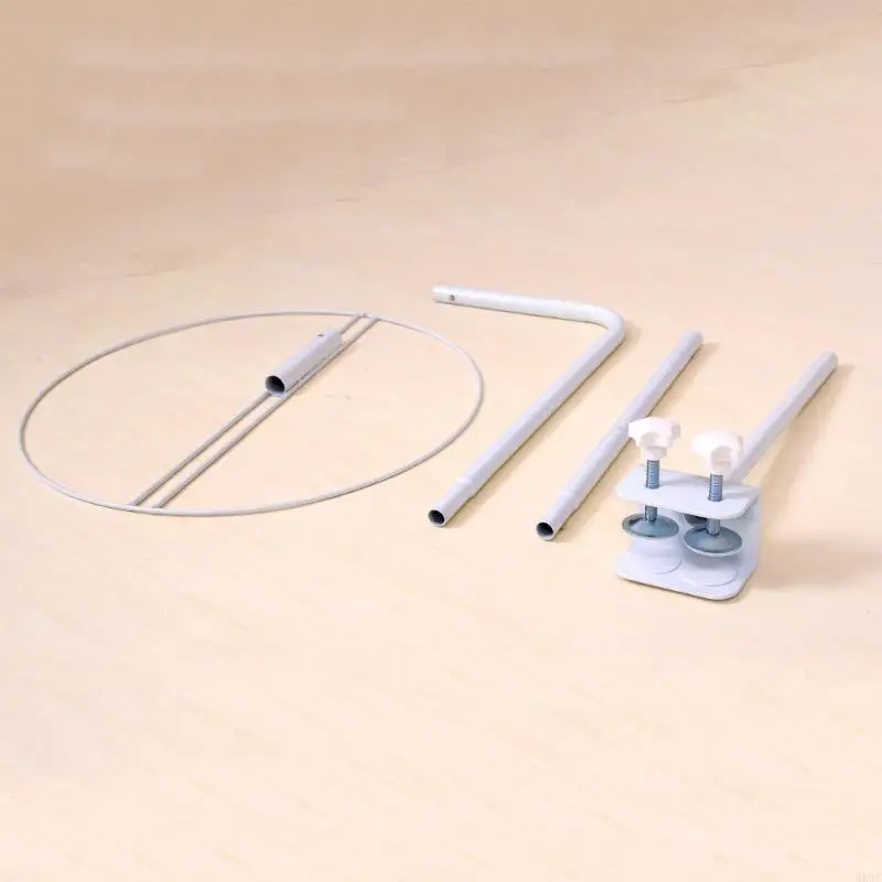 M89C Supporto regolabile per zanzariera Clip-on Lettino per bambini Zanzariera Anello supporto per supporto per rack Set