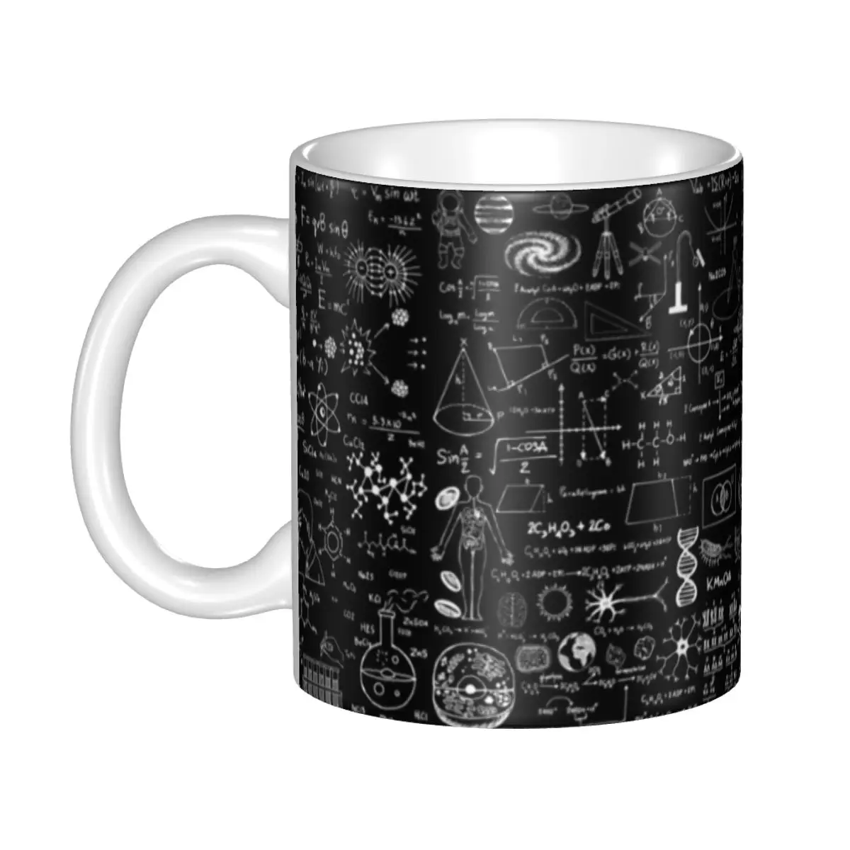 Physical Chemical Biological Sciences Mathematics Mugs Personalized Ceramic Coffee Mug Cup Creative Gift
