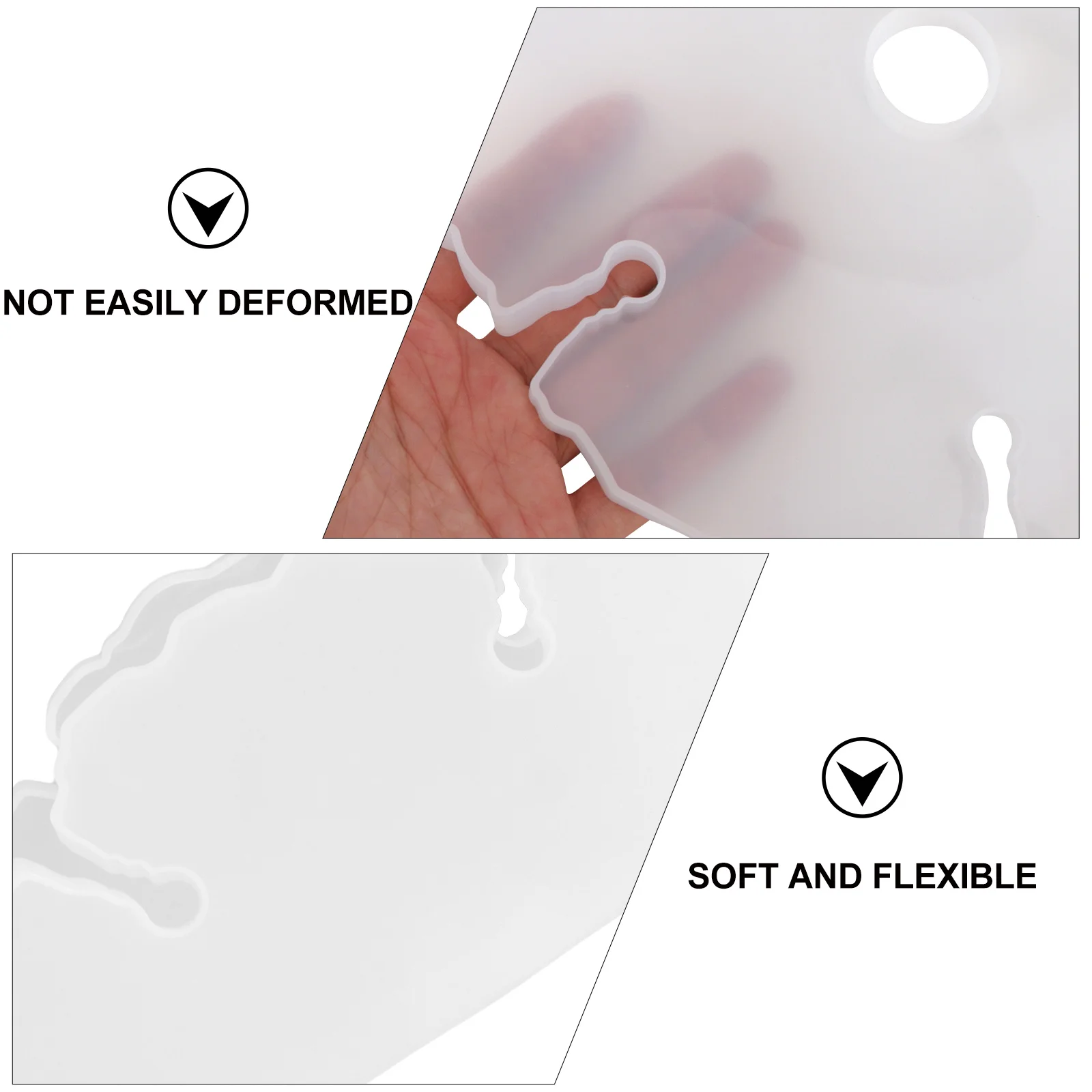 

Wine Glass Rack DIY Mold Silicone Epoxy Casting Tray Molds Jewelry Parts Reusable Flexible Decorative naments Bottle Holder