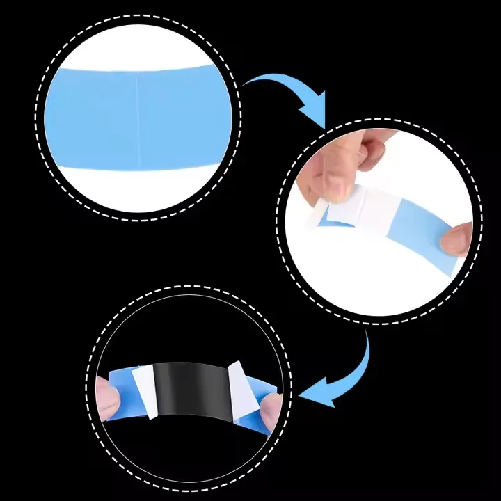 양면 방수 슈퍼 접착 테이프, 헤어 익스텐션 레이스 프론트 지지대 토피 가발, 36 개