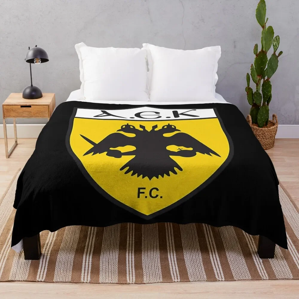 

AEK ATHENS Throw Blanket Versatile Cozy Throw Blanket for All Occasions