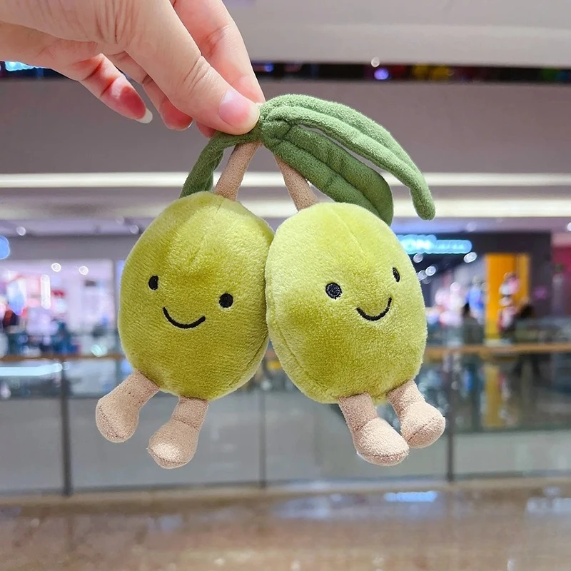 

Jellycat с бирками, плюшевая забавная фруктовая серия, пара милых оливковых кукол, игрушки для мальчиков и девочек, праздничный подарок, кукла, мягкая игрушка