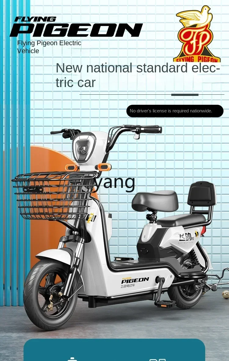 Yjq electric vehicle small car male and female adult electric self-propelled two-wheel transportation battery car