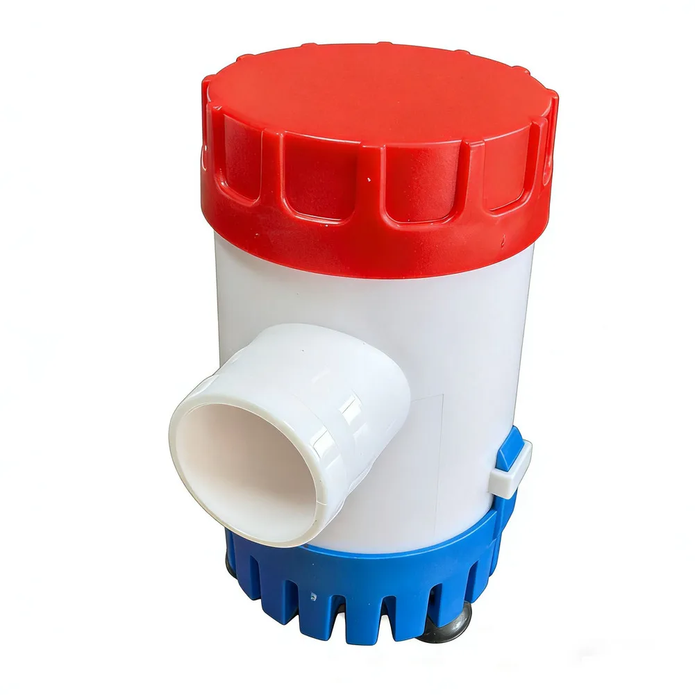 12V 24V Submersible Bilge Pump with 1100 GPH Capacity for Marine Vessels Including Speedboats Fishing Boats and Yachts