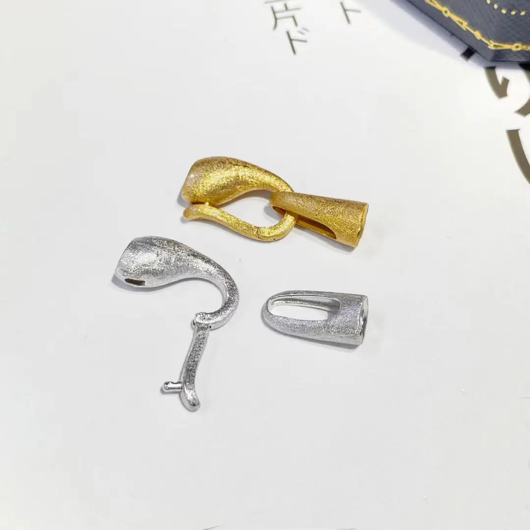 

Оптовая продажа DIY стерлингового серебра 925 пробы кулон ожерелье браслет застежка крючок аксессуары для жемчуга 8-12 мм 5 шт./лот