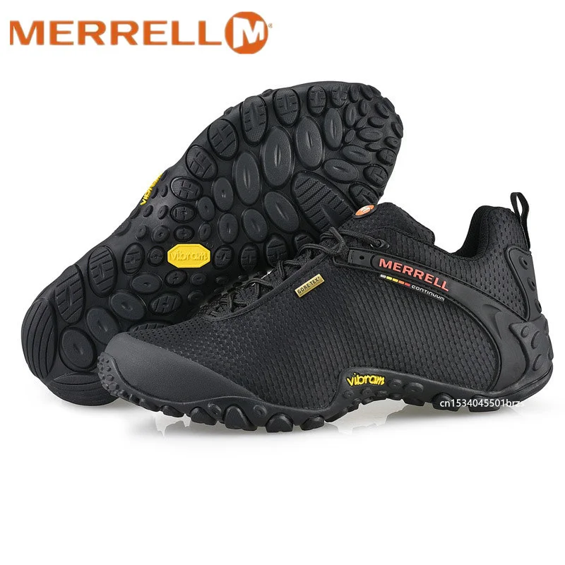 Authentique Merrell uomo donna Mesh traspirante campeggio scarpe sportive all\'aperto per scarpe da alpinista impermeabili maschili 36-46