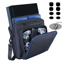 Bolso de lona para consola PlayStation 4, bolsa protectora de hombro para consola PS4, almacenamiento de viaje