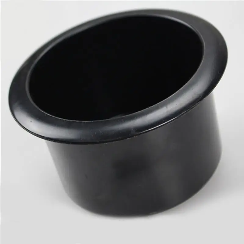 Black Plastic Car Cup Water Drink Holder Recessed For RV Car Marine Boat Trailer Plastic Cup Holder Auto Interior Accessories