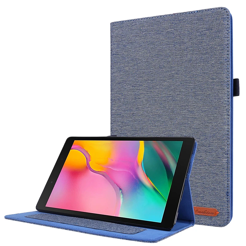 

For Samsung Galaxy Tab A7 Lite/A7 2020 Business Case Protective Cover with Kickstand & Fabric Texture Slim Durable -T500/T220