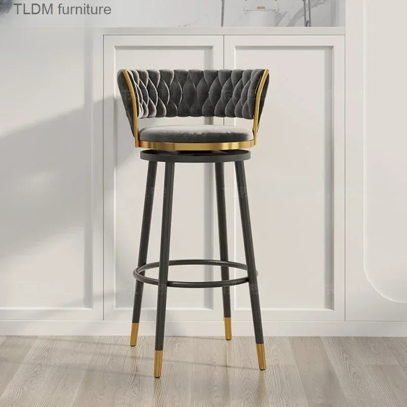 

Современные барные стулья в скандинавском стиле, роскошный уличный стул для гостиной, дизайнерская мебель для кухни, SR50BC