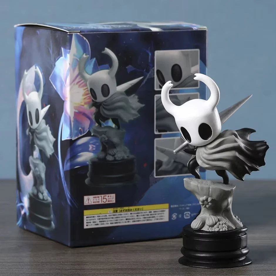 Hollow Knight Figure Battle Ver. Knight Anime Figure The Knight Figurine Pvc GK Statue Model Dolls Collection Room Desk Toy Gift