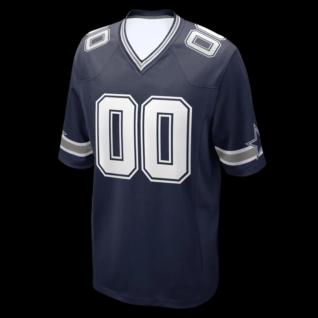 Spieler der Dallas Cowboys Nr. 88 CeeDee Lamb Marineblaues Heimtrikot, geeignet für Sport und Alltag, Familien-Partnerlook-Kleidung – Detail 8