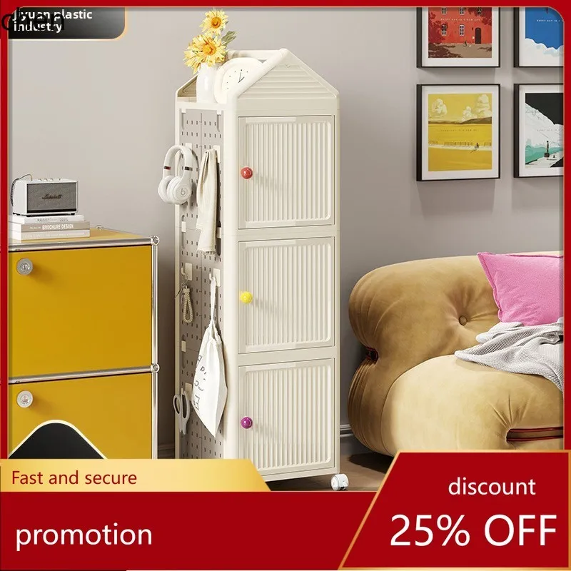 

HT Rotating Storage Rack Student Book Storage Cabinet Study Bookshelf Living Room Floor-standing Foldable Storage Rack