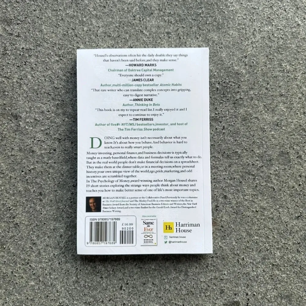 - علم نفس كتب المال للبالغين، دروس خالدة على الثروة، كتب أعمال السعادة الجشعة..