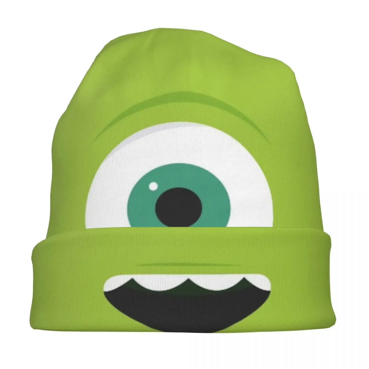 Mike Wazowski Monsters University Skullies Berretti Cappelli Monsters Inc Hip Hop Uomo Donna Berretti da esterno Cappelli con cuffia elastica termica