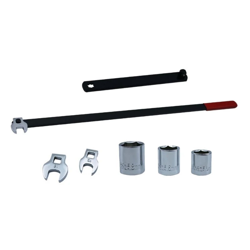 Auxiliary Idler Belt Tensioner Pulley Removal Tool,Serpentine Belt Tension Pulley Wrench Set,Belt Tensioning Tool