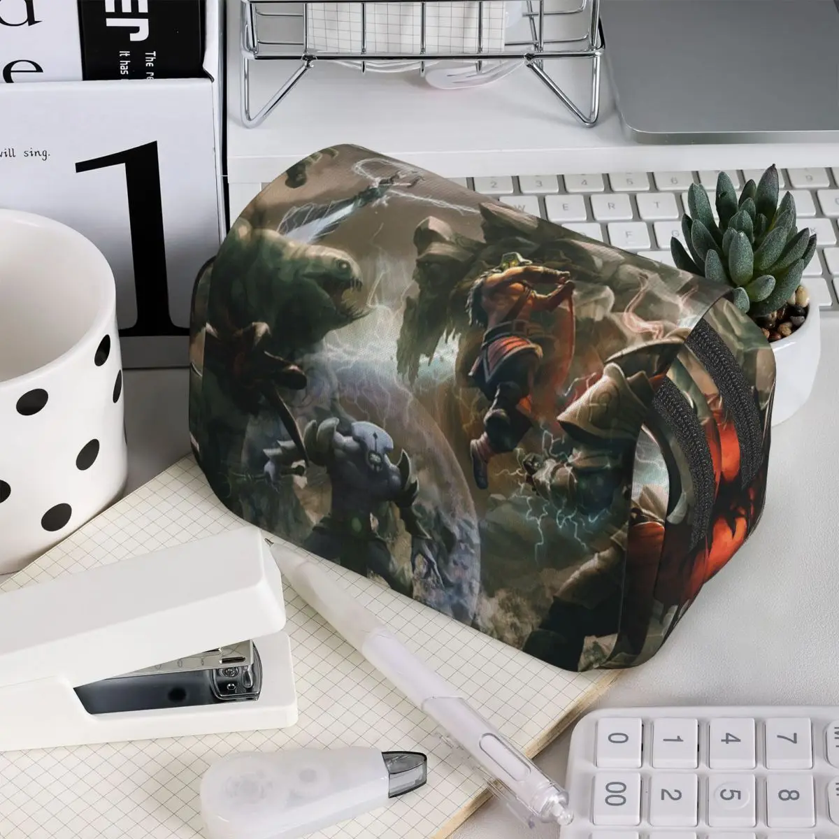 

Пенал Dota для детей, школьный пенал-коробка, сумка для канцелярских принадлежностей, органайзер для ручек