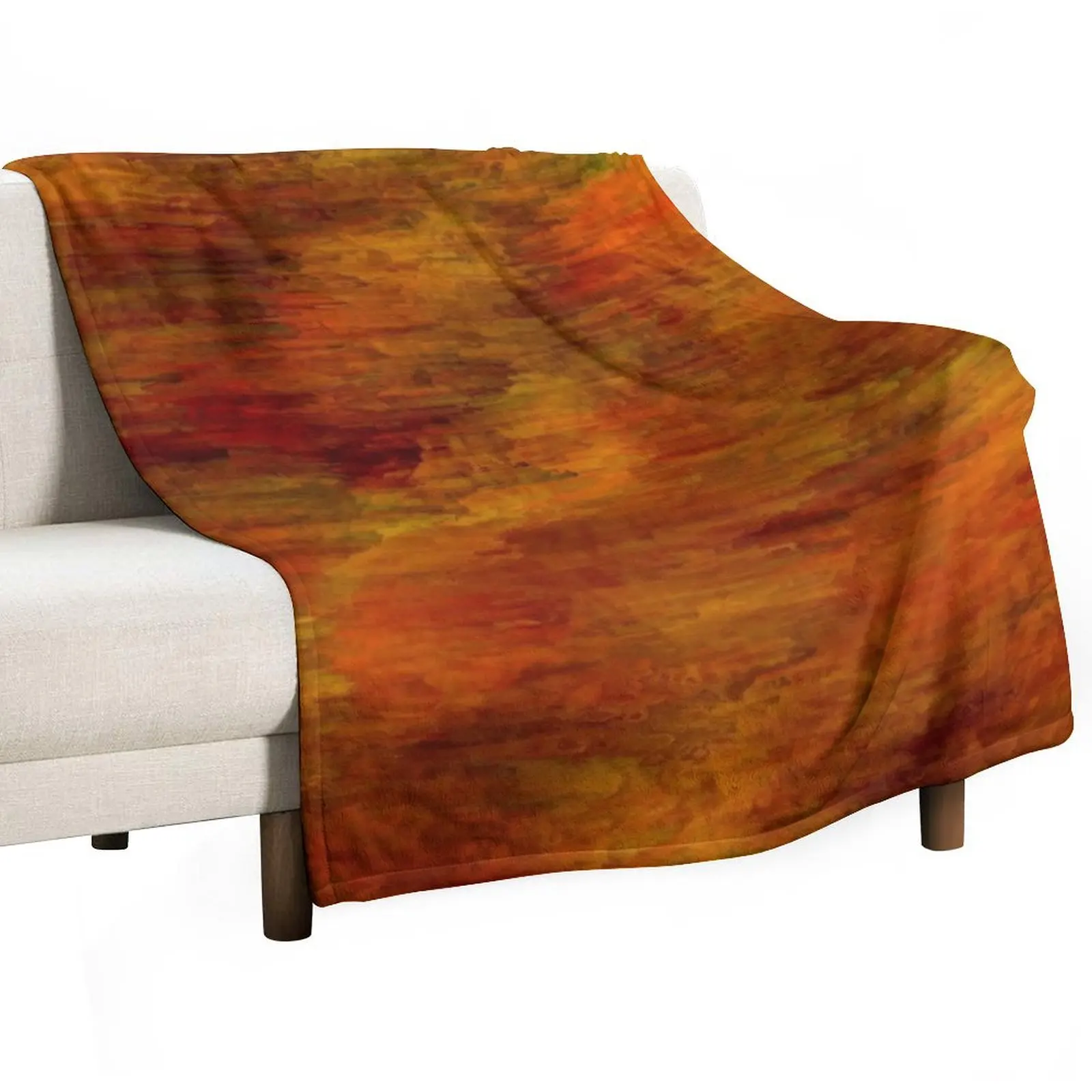 

Autumn abstract texture Throw Blanket Tourist Beautifuls Quilt Personalized Gift Blankets