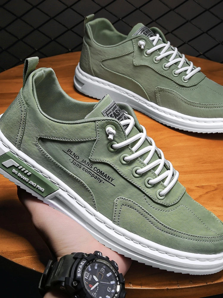 Shoes New Fahsion Men Vulcanize Classic Platform Canvas for Male Anti-Odor Men Casual Shoes Flats Hard-Wearing