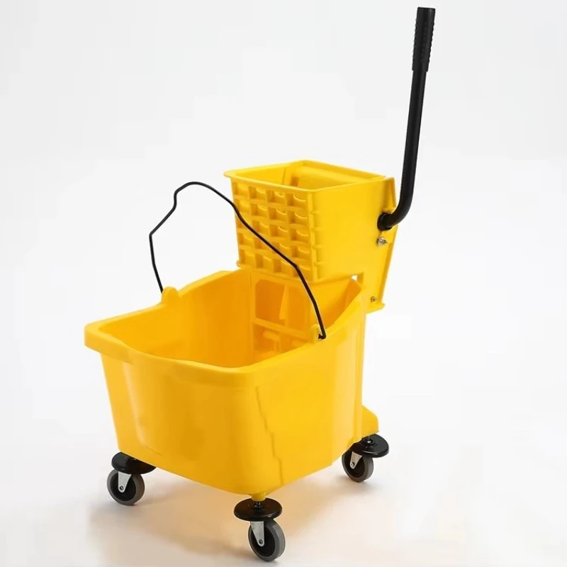 

36L cleaning trolley mop bucket thickened durable odor-free non-slip bottom