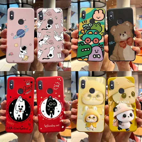 For Xiaomi Redmi Note 5 Pro Case Cute Rabbit Panda Cover TPU Soft Silicone Funda For Xiaomi Redmi Note 5 MEI7S MEI7 Note5 Bumper