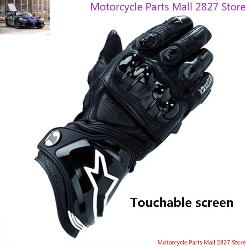 Genuine leather motorcycle gloves, motorcycle leather gloves racing  Moto M1 racing motorcycle cowhide sports gloves