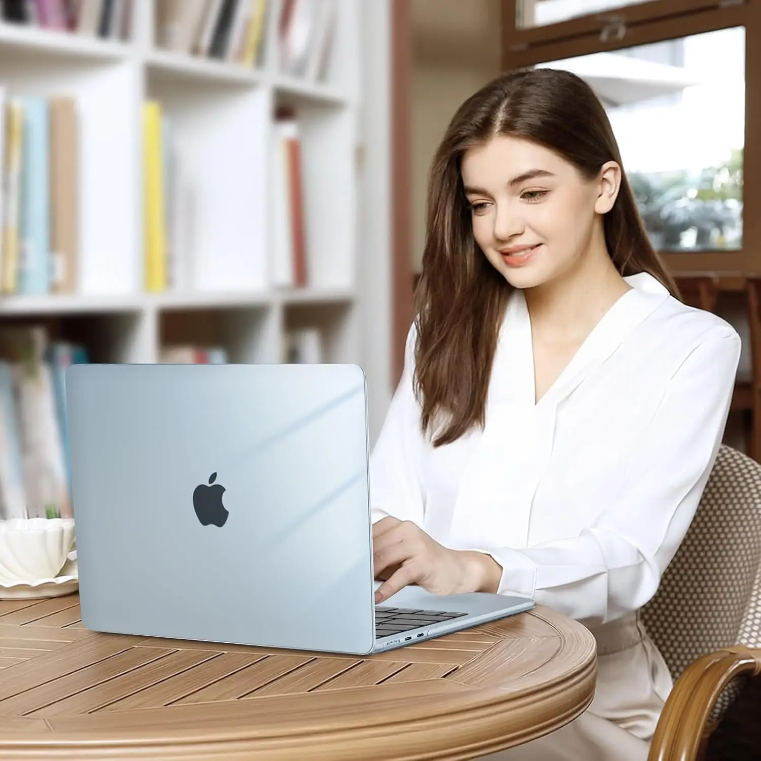 Etui na Macbook Air 13 15 M4 A3240 A3241 A2681 A2337 na Pro 13 14 16 A3112 A3185 A2918 A3403 A2991 A2780 A2338 Funda shell — zdjęcie produktu 6