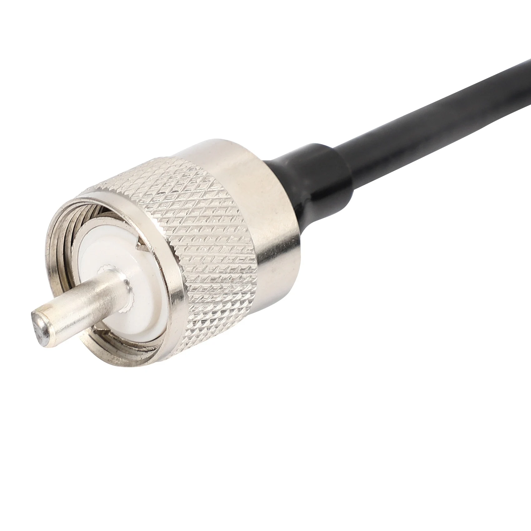 

2X 16Ft RG58 PL259 UHF To SO239 Connectors For Car Radio Mobile Antenna Mount Cable