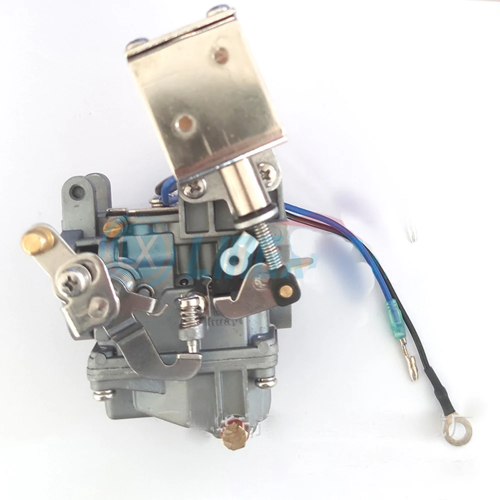 Marine outboard motor  carburetor assembly with electric damper accessories  for Yamaha Hidea Parsun 2hp 30hp boat engine part