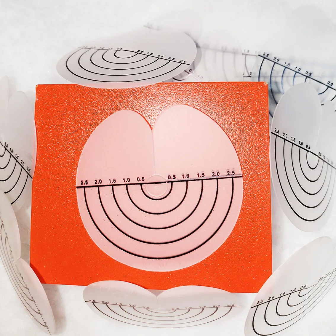 50pcs Round Shields Heat Insulation Protector Hair Extensions Styling Accessories Tip Keratin Scale Mark Heat Insulation Sheet