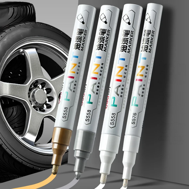 Водостойкий Перманентный масляный маркер для краски, ручка для обуви, шин, граффити, маркер, Школьное художественное письмо, инструмент для рисования, ручка для рисования
