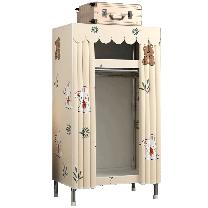 

Dressers Storage Wardrobe Cupboard Cloth Portable Bedroom Cabinet Wardrobe Closet Bathroom Home Furniture