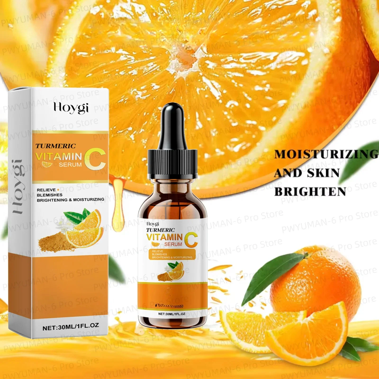 Creme facial hidratante com ácido hialurônico, essência para cuidados com a pele, vitamina C, 30ml