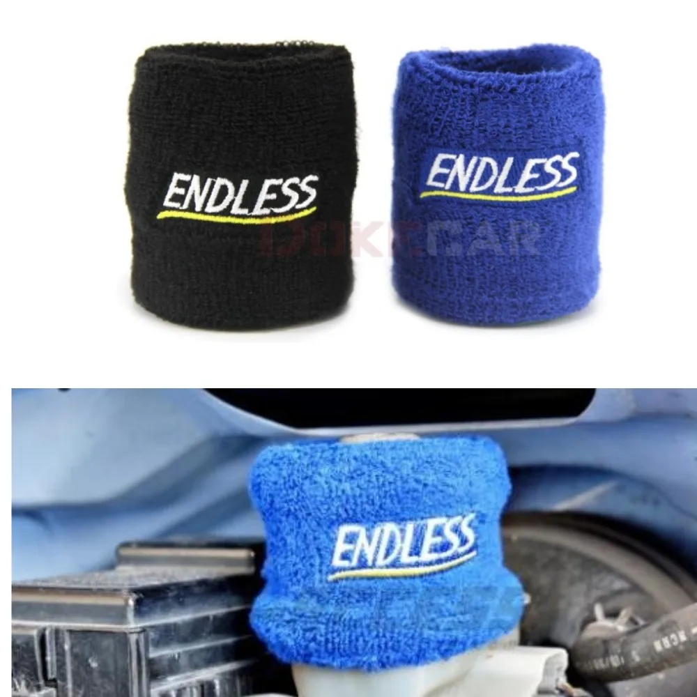 1PC Endless JDM Racing Car Oil Tank Cover Socks For Motorcycle Oil Reservoir Pot Cover