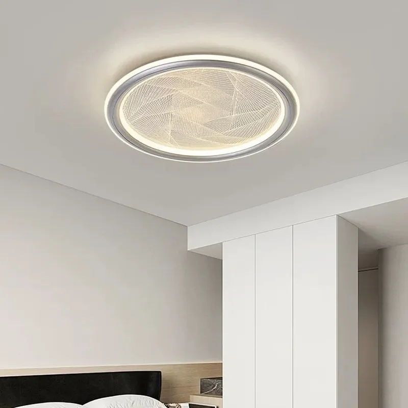 Italian Light Luxury LED Ceiling Light Full Spectrum Eye Protection Modern Advanced Fixture for Master Bedroom Study Kids